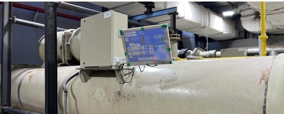 Amiri Hospital — Live chiller control & evaporator monitoring