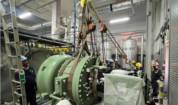 KIPIC / KNPC — Compressor body — rigging & lift